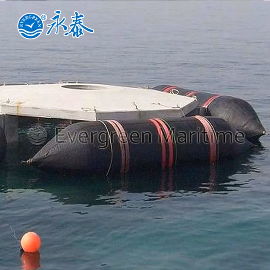 Heavy Duty Ship/Boat Launching/Lifting/Salvage Marine Rubber Airbag 0.17MPa