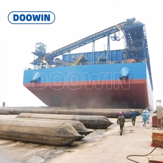 Ship Lifting Launching Salvage Boat Rubber Airbag Marine Rubber Airbag