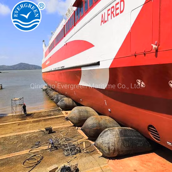 Marine Air Bag Rubber Balloon Roller Ship Launching Airbags Price