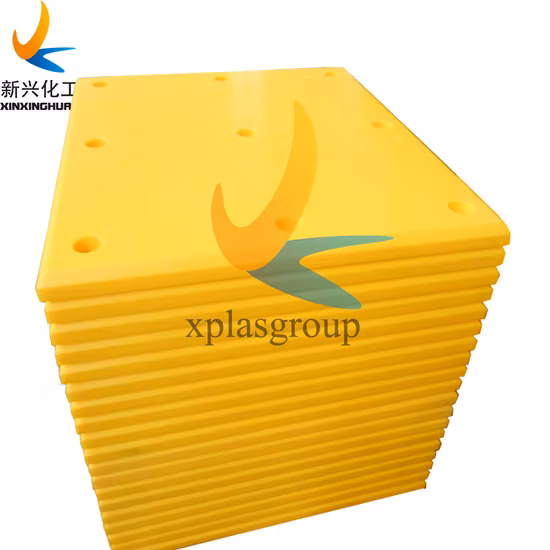 Black Fq 1000 UHMWPE Fender Pad