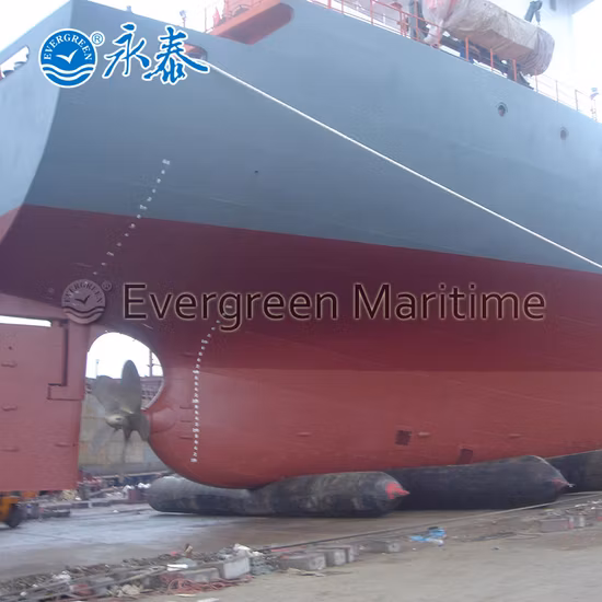 High Buoyancy Marine Boat Rubber Ship Launching Airbag Salvage Tube Salvage Airbag