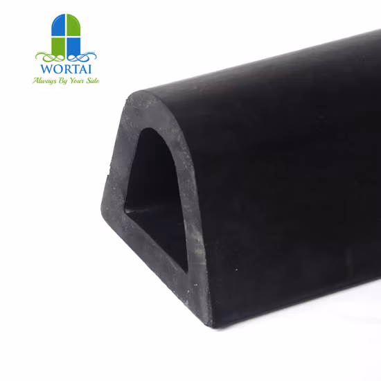 Boat Ship D Type D400X400X1000 Tug Marine Rubber Fender for Wharf and Dock Bumper Marine Rubber Boat Bumper Seal Strip Fender